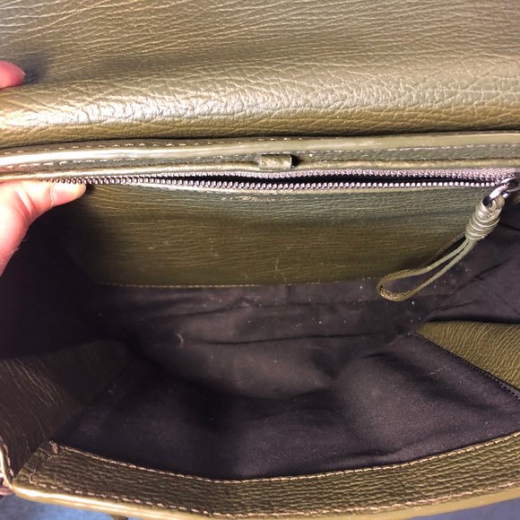 Philip Lim Medium Pashli Satchel Bag, Army Green - Picture 5 of 7